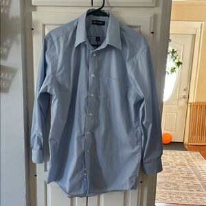 Puritan Men's Light Blue Dress Shirt